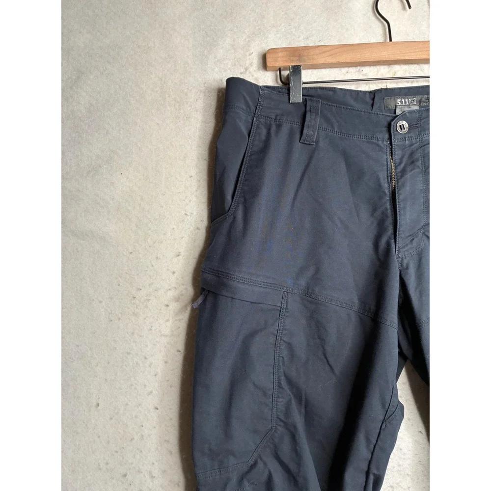 5.11 Tactical Mens Apex Black Cargo Pants Size 38x32 Utility Work Trousers 74369